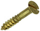 Mack 1019653 - houtschroef verzonken kop messing 9 st 4,0 x 25 mm | 10 stuks
