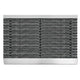 Vloermat professional line pro brush zwart, wit