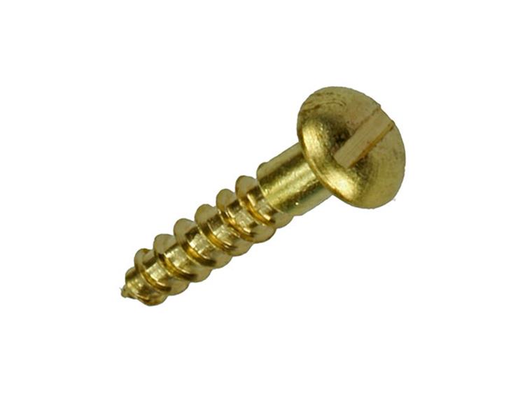 Load image into Gallery viewer, Mack 1019657 - houtschroef bolkop messing 11 st 2,5 x 12 mm | 10 stuks
