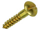 Mack 1019663 - houtschroef bolkop messing 9 st 4,0 x 20 mm | 10 stuks