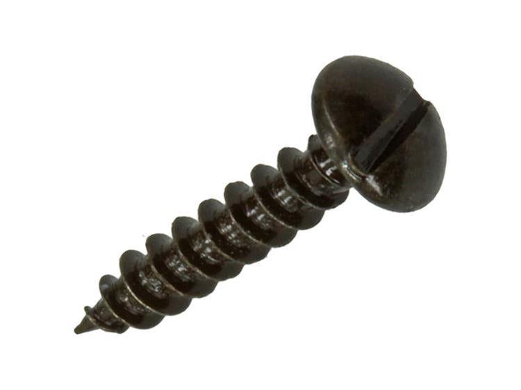 Afbeelding laden in galerijviewer, Mack 1017383 - houtschroef bolkop zwart verzinkt 20 st 3,0 x 16 mm | 10 stuks
