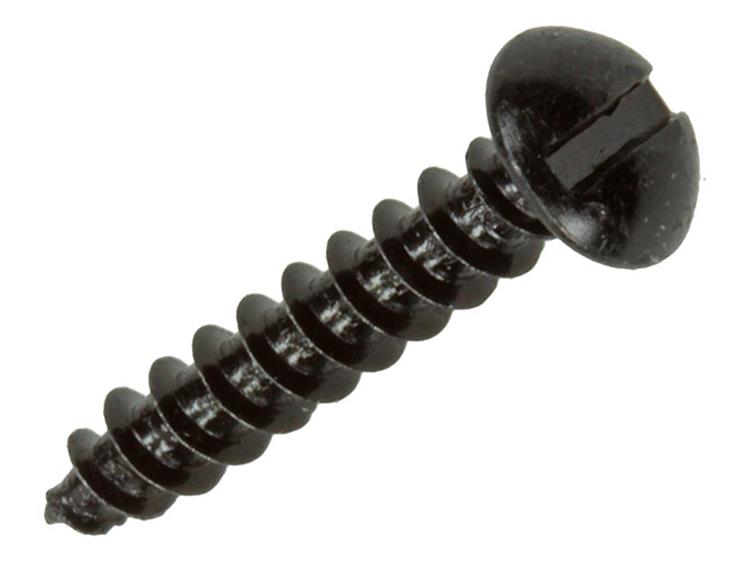 Afbeelding laden in galerijviewer, Mack 1017384 - houtschroef bolkop zwart verzinkt 15 st 3,5 x 20 mm | 10 stuks
