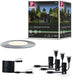 Paulmann plug shine led-grondinbouwlamp floor mini uitbreidingsset ip67 3000k 3x2,5w zilver