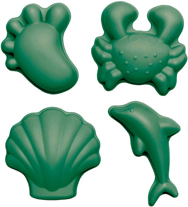 Scrunch zandvormpjes - groen - opvouwbaar - recycleerbaar
