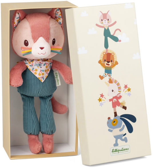 Lilliputiens - knuffeldier - jeanne de kat
