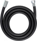 Wenko doucheslang design - 175cm - mat zwart - anti-twist - glad oppervlak