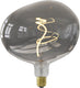 Calex cobble led lamp xxl - e27 - filament - titanium - warm wit licht - dimbaar