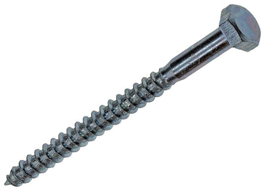 Mack 1017412 - houtdraadbout staal verzinkt 1 st 7 x 90 mm | 10 stuks