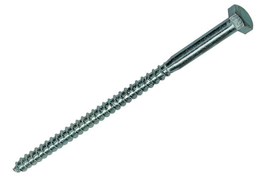 Mack 1017422 - houtdraadbout staal verzinkt 1 st 8 x 150 mm | 10 stuks