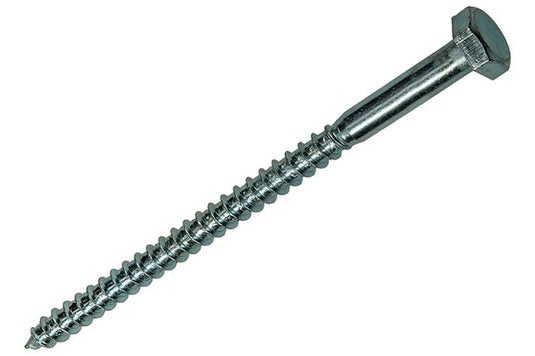 Mack 1017429 - houtdraadbout staal verzinkt 1 st 10 x 160 mm | 10 stuks
