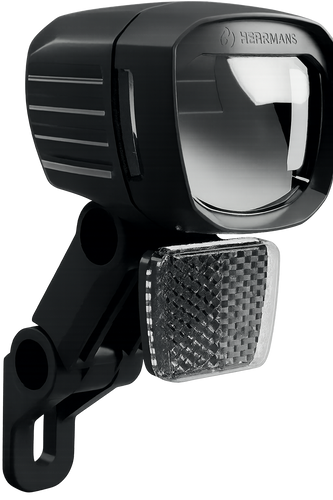 Herrmans koplamp nordic mr9 e-bike 190 lumen - zwart