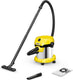 Kärcher wd 2 plus s v-15 4 18 nat- en droogzuiger - 1000w - rvs vuilreservoir 15l - stroomkabel 4m