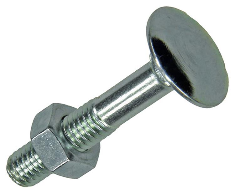 Afbeelding laden in galerijviewer, Mack 1017569 - houtbout + moer staal verzinkt7 st m6 x 35 mm | 5 stuks
