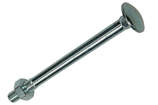 Mack 1017591 - houtbout + moer staal verzinkt1 st m10 x 120 mm | 10 stuks