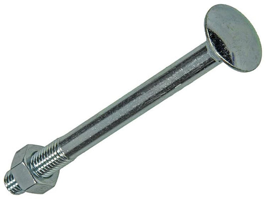 Mack 1017596 - houtbout + moer staal verzinkt1 st m12 x 140 mm | 10 stuks