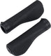 Bbb cycling steadycomfort ergonomische handvatten fiets – 135mm 30-32od – zwart - bhg-110