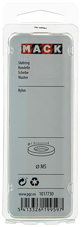 Load image into Gallery viewer, Mack 1017730 - sluitring nylon 10 st m5 | 10 stuks
