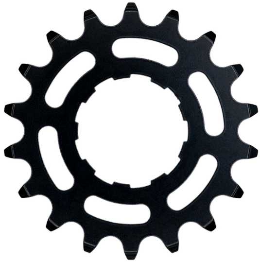 KMC Enviolo tandwiel 18T, Zwart