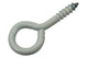 Mack 1017785 - schroefoog staal wit 5 st 3,5 x 20 mm | 10 stuks