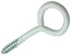 Mack 1017787 - schroefoog staal wit 2 st 5,0 x 35 mm | 10 stuks