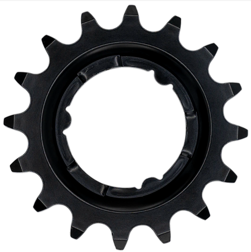 Kmc tandwiel voor shimano 16t o-mo staal 3 32 inch - zwart