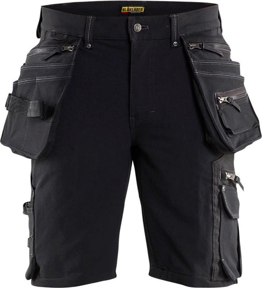 Blåkläder blaklader short 4-weg stretch x1900 1988-1644 - zwart - c54