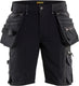 Blåkläder blaklader short 4-weg stretch x1900 1988-1644 - zwart - c54