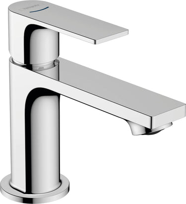 Hansgrohe rebris e - fonteinkraan - toiletkraan - ééngreeps bediening - zonder waste - 80mm maat - voor koud water - chroom