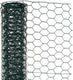 Nature - verzinkt staal gaas - 1 x 5m - groen - 13 x 13mm mazen