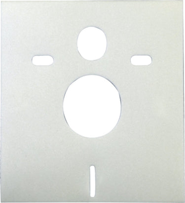 Plieger isolatiemat voor hangend toilet bidet met steunbussen