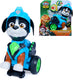 Paw patrol - de dino film - rippin rescue rex, terugtrek-actiefiguur van 20,3 cm met geluid en geactiveerde stunts