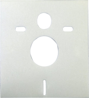 Plieger isolatiemat voor hangend toilet bidet met steunbussen