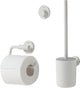Tiger urban toiletaccessoireset - toiletborstel met houder - toiletrolhouder zonder klep - handdoekhaak – wit