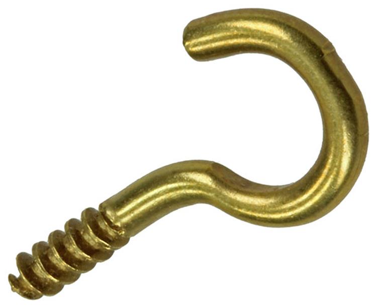 Load image into Gallery viewer, Mack 1019697 - schroefhaak messing 4 st 3,0 x 16mm | 10 stuks
