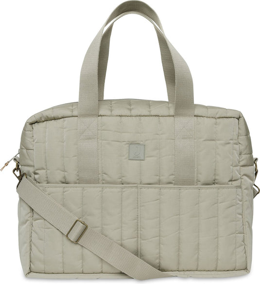 Jollein baby luiertas - puffed moos - olive green