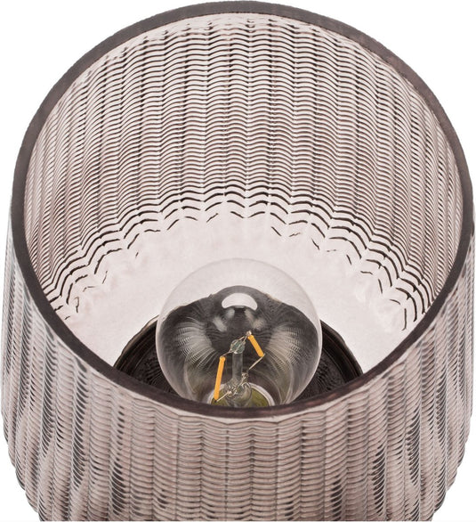 Pauleen led-tafellamp fancy glamour e27 2700k 40lm 0,8w taupe, messing