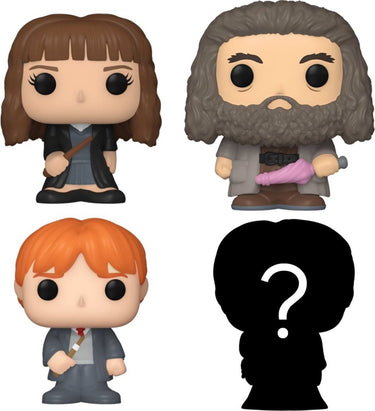 Funko harry potter - bitty pop! 4-pack hermione 2,5 cm verzamelfiguur - multicolours