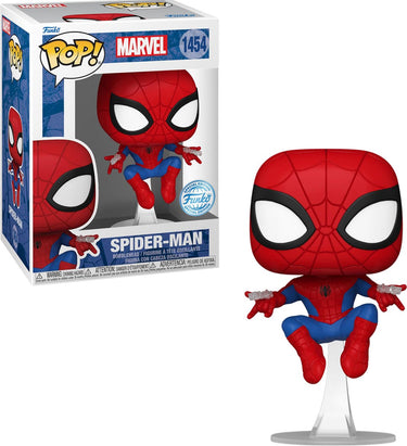 Funko pop! marvel: spider-man #1454 gamestop exclusive