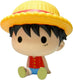 Plastoy - one piece - chibi luffy spaarpot