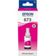 Inktfles epson c13t67334a t6733 magenta