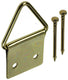 Mack 1017860 - kaderhanger staal vermessingd 5 st 16 x 28 mm | 10 stuks