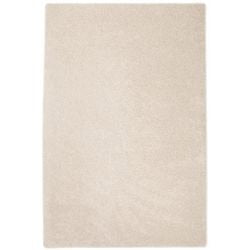 Shaggy hochflor vloerbedekking 100x150cm crème