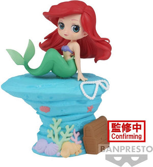 Little mermaid arielle, die meerjungfrau banpresto - arielle q posket verzamelfiguren meerkleurig