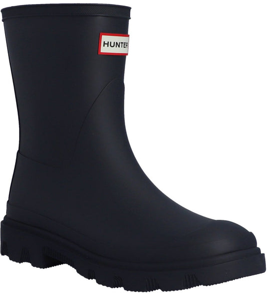 Hunter downpour short boot unisex regenlaarzen - donkerblauw