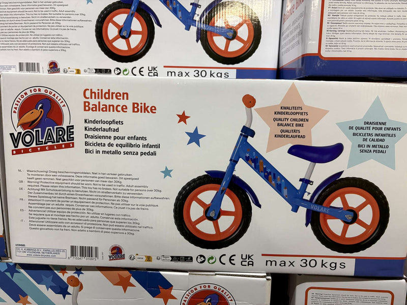 Load image into Gallery viewer, Volare loopfiets - blauw
