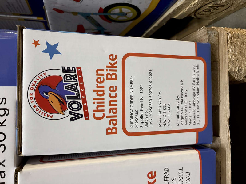 Load image into Gallery viewer, Volare loopfiets - blauw
