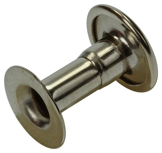Mack 1019724 - klinknagel messing vernikkeld 5 st 4,2 x 12 mm | 10 stuks