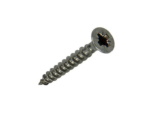 Mack 1019734 - spaanplaatschroef vz kop rvs 18 st 3,5 x 25 mm | 10 stuks