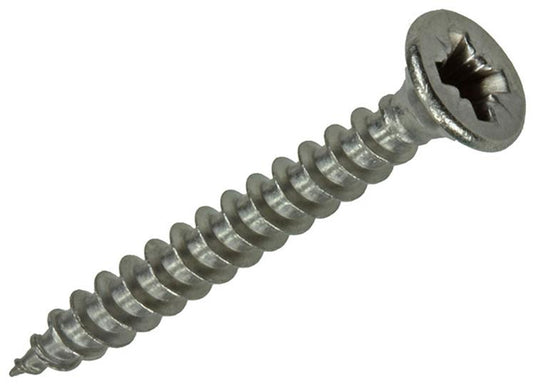 Mack 1019735 - spaanplaatschroef vz kop rvs 16 st 3,5 x 30 mm | 10 stuks