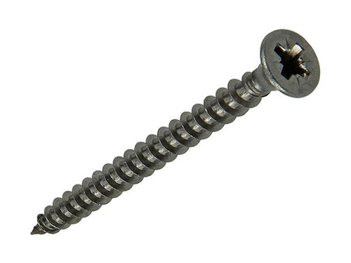 Mack 1019744 - spaanplaatschroef vz kop rvs 9 st 4,0 x 45 mm | 10 stuks